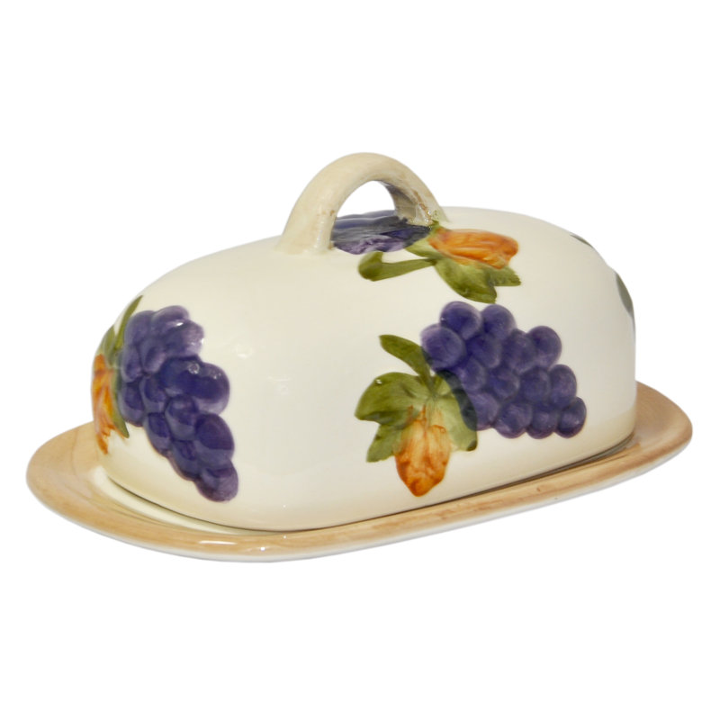 Rosalind Wheeler Drumheller Ceramic Butter Dish