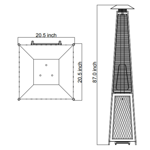 Dimensions du produit