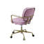 Chaise de bureau pivotante, fauteuil rembourré pour bureau personnel-1436628767