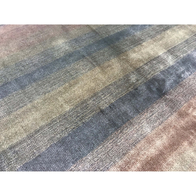 Hand-Knotted High-Quality Gold Area Rug