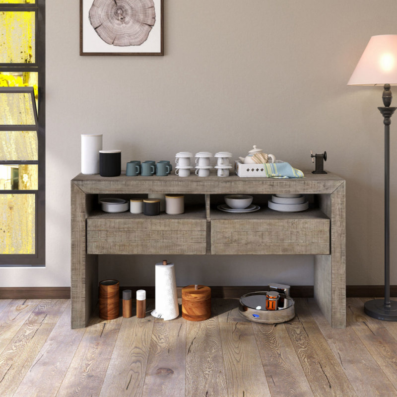 Commode d'appoint Champi, Gris
