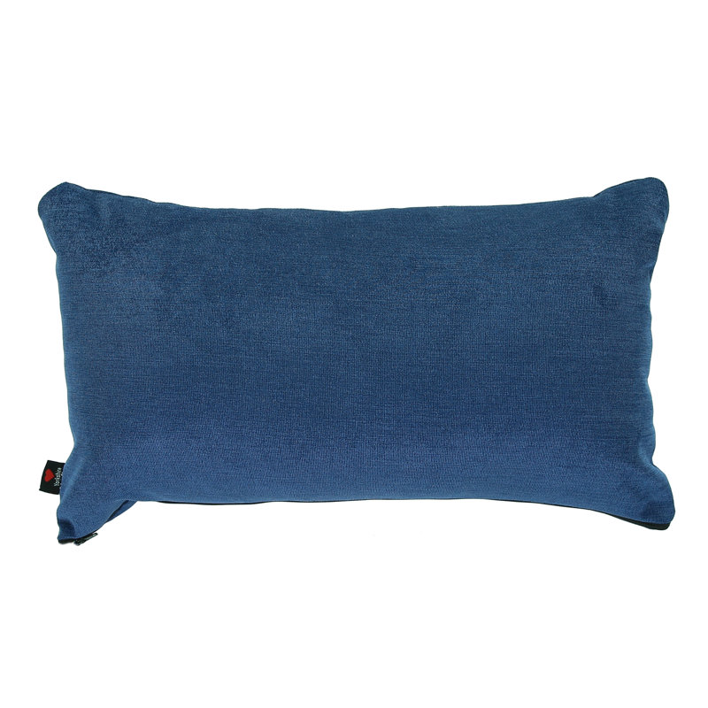 Mirador Rectangular Cushion, Navy Blue