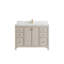 Meuble-lavabo simple 48 po avec plateau Chicago