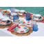 Boggess Melamine Dinnerware Set 22 Piece - Service for 6