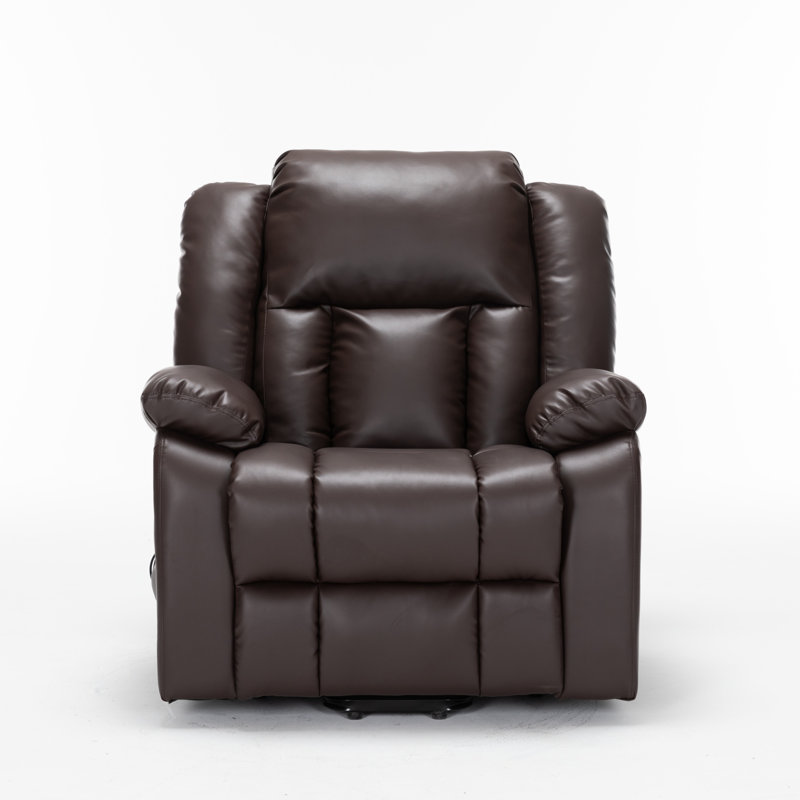 Fauteuil inclinable électrique de massage avec cuir PU de première qualité et confort amélioré pour une détente ultime