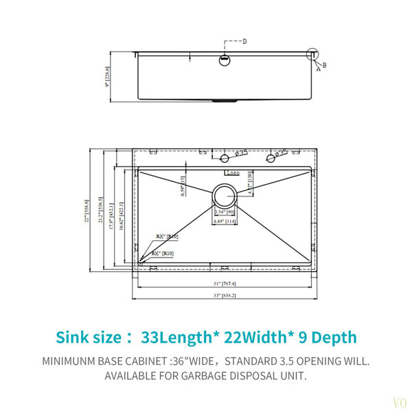 Dimensions du produit