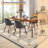 Modern Geometric Trellis Area Rug, Boho Machine Washable Non-Slip, Vintage Medallion Stain-Resistant Floor Carpet for Living Room (Camel)-675098156