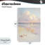 Plaque murale pastel coucher de soleil sur coquillages, design par Sissi et Seb-1007473893