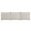 Canapé rembourré sans accoudoirs de 121 po 3 pièces Annabella-455583187