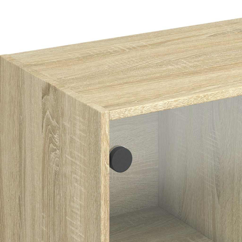 Sideboard 102X37x75.5 Cm Engineered Wood, Sonoma Oak