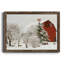 " Festive Barn " Painting Print-658022308-658022309