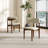 Mid-Century Modern Wood Dining Chairs, Upholstered Wood Dining Chair Side Chair, Fully Assembled-1545428851-1545428813