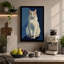 Alert Tabby Portrait Modern - Wrapped Canvas-767053578-767053815