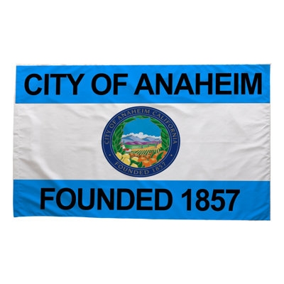 Anaheim City Flag — Outdoor Flag
