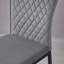 Velvet Upholstered Dining Chair Set High Back-1230257285