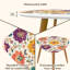 Ensemble de 2 tables basses gigognes Triangle