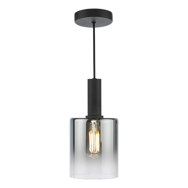 Beniah - Light Matt Black Pendant, 1