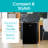 BCRK Series BLACK+DECKER 2.5 cu.ft. Freestanding Mini Fridge with Freezer-18835707