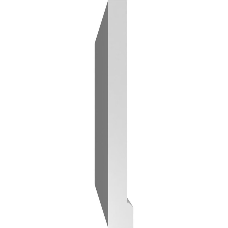 Cadre de seuil Brickmould, brun clair apprêté, H 18 po x l 22 po x P 2 po