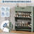 Shoe Cabinet with 2 Flip Drawers & 1 Top Drawer, Wooden Shoe Organizer Cabinet with Adjustable Shelf, Freestanding Shoe Storage Cabinets-2109340493