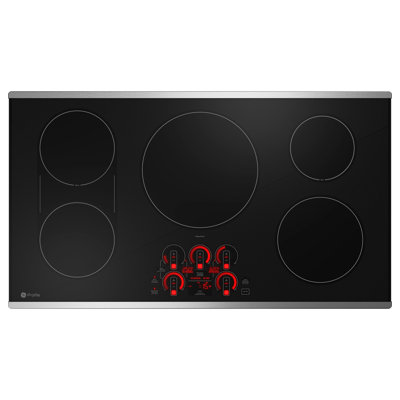 36"" Induction Cooktop with 5 Elements -  GE, PHP9036STSS