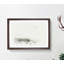 Lonely Boat upon the Lake in Abstract - Picture Frame Graphic Art Print-55759883-55759884