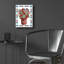 «Patriotic Flowers» par Cindy Jacobs, art mural en verre acrylique-95467150