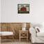 Toile flottante ronde grange avec drapeau américain, conception de Warren Kimble-1365930512-1365930513
