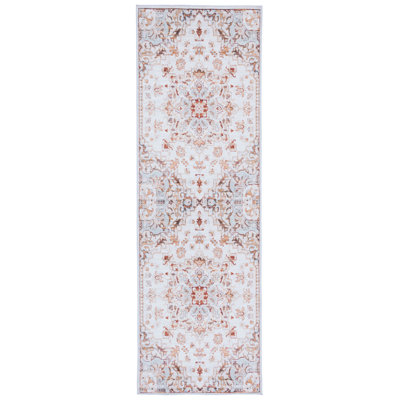 Sonia Oriental Beige/Grey Red Area Rug