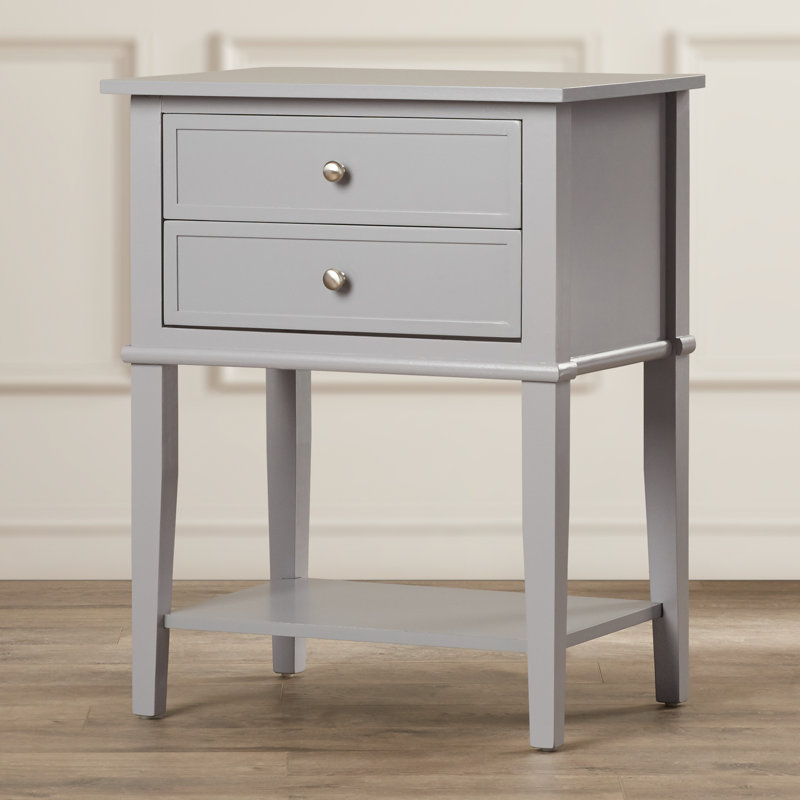 Jesse End Table, Grey