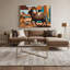 «Southwestern Animals» Bighorn Sheep 7, art mural sur toile brune-597873965