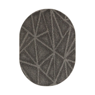 Tapis gris foncé Dibble