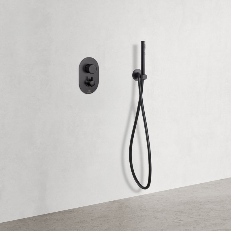 Ensemble de douche complet Primo, Noir