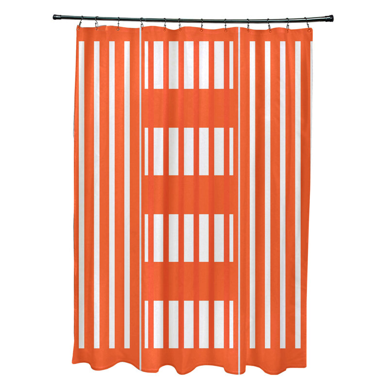 Rideau de douche Bartow, Orange