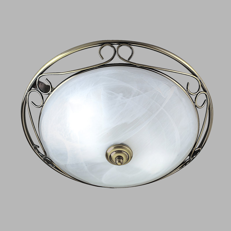 Elda Glass Flush Mount