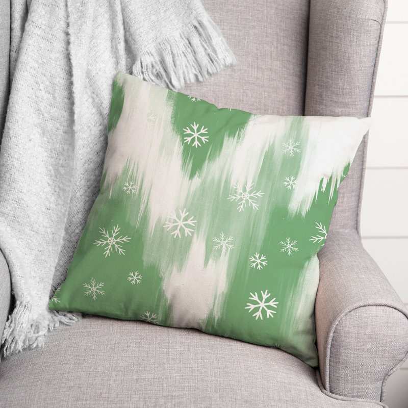  Coussin décoratif abstrait, Vert