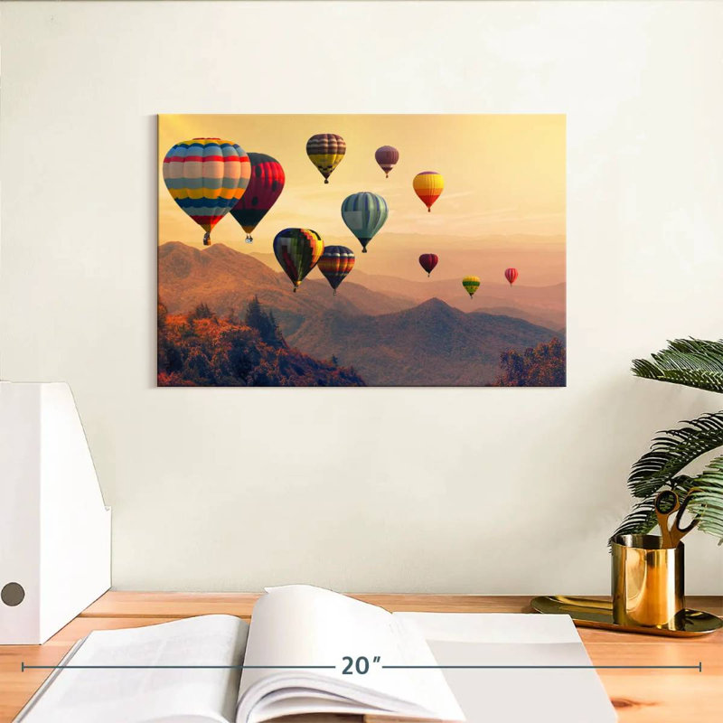 Montgolfières Mehar Sunset, H 8 po x l 12 po