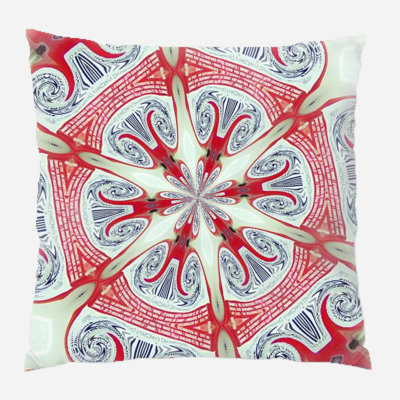 Coussin kaléidoscope