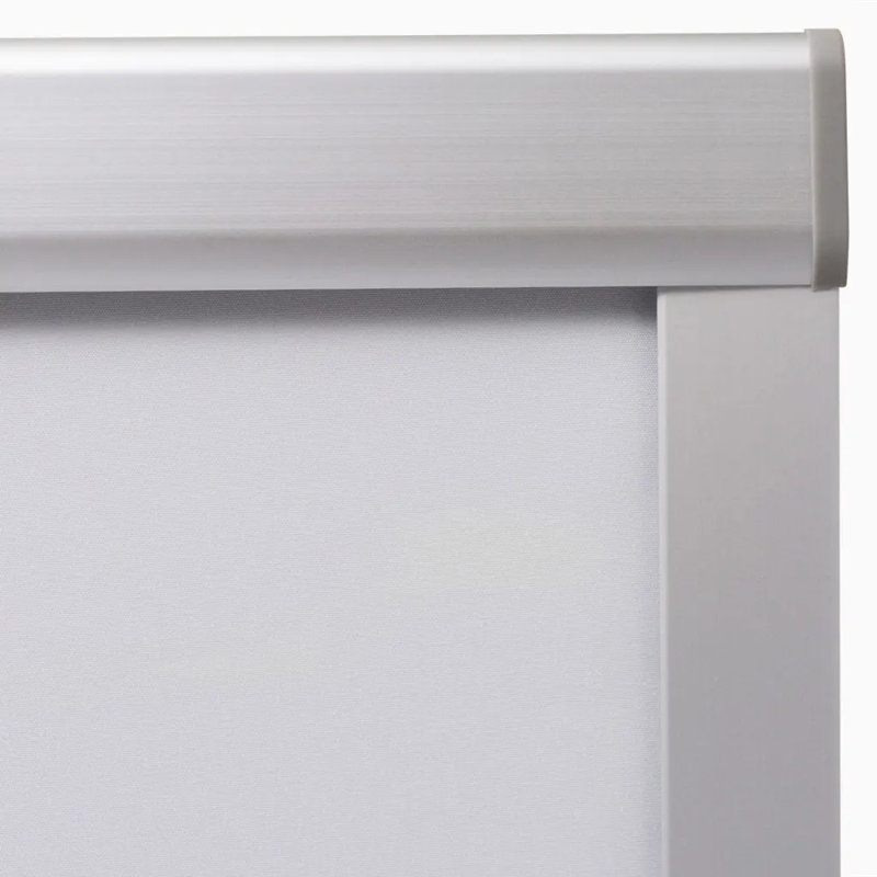 Blackout Roller Blind, 100cm W x 150cm L, Light Gray