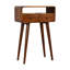 Console en bois massif 23,62 po Deitke-1220541826
