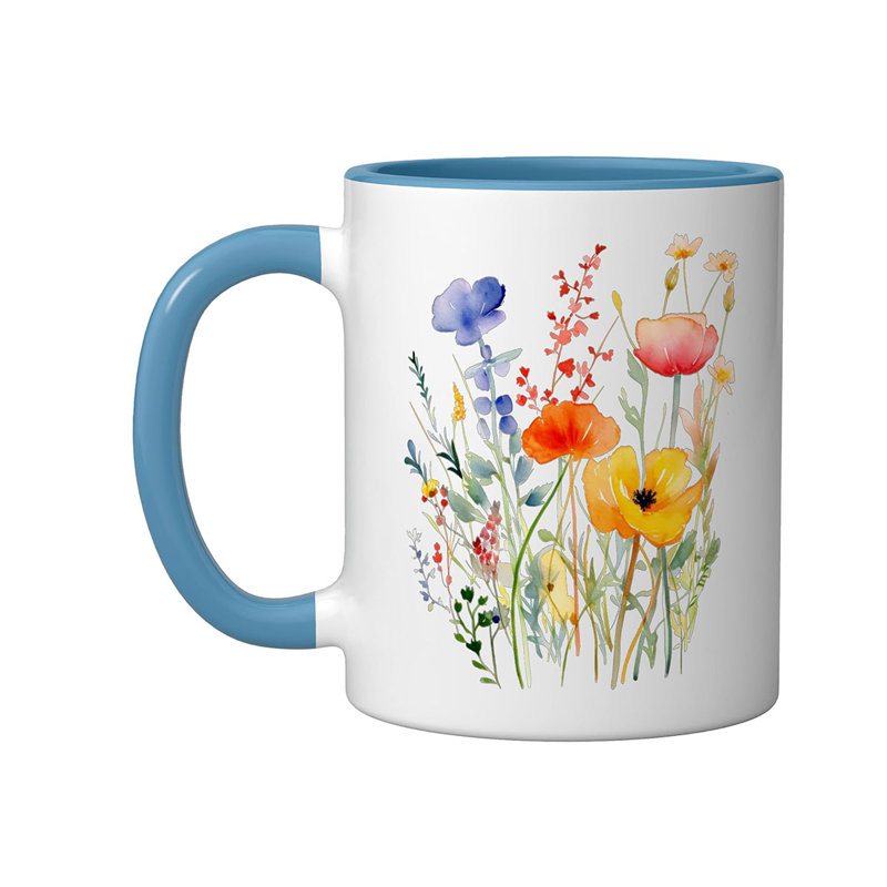 Ceramic Coffee Mug, Blue