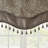 Aubrey Jacquard Window Rod Pocket Single Valance With Beads-1768060562
