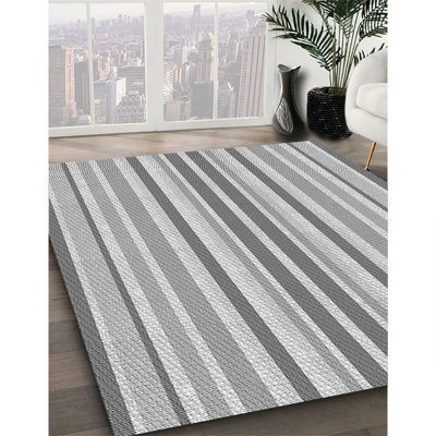Tapis 100% lavable à la machine à motif 2989 - Pat3840-GRY