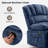 Breasha 39.7" Wide Manual Upholstered Swivel Rocker Recliner-102233677