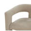 Chaise avec accoudoirs en lin Mithusha-1470646428