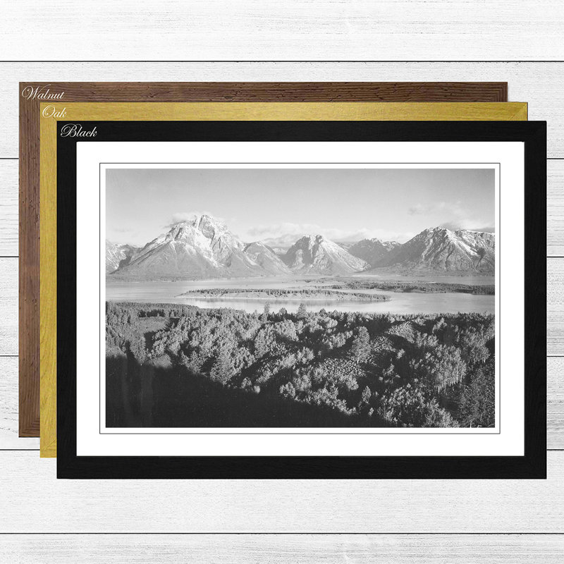 Ansel Adams - Single Picture Frame Print, Black