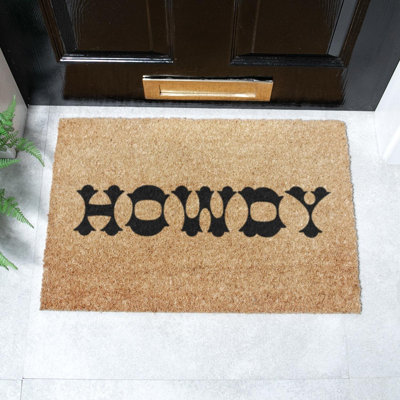 Fußmatte Howdy