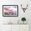 Pink Sunset over the Ocean - Picture Frame Graphic Art Print-56704764-56704763