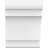 6"W x 8"H x 16"L Standard New Brighton Architectural Grade PVC Rafter Tail-37851396