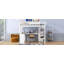 Lit mezzanine avec bureau en L, garde-robe et tablettes de rangement-228288112-228288119